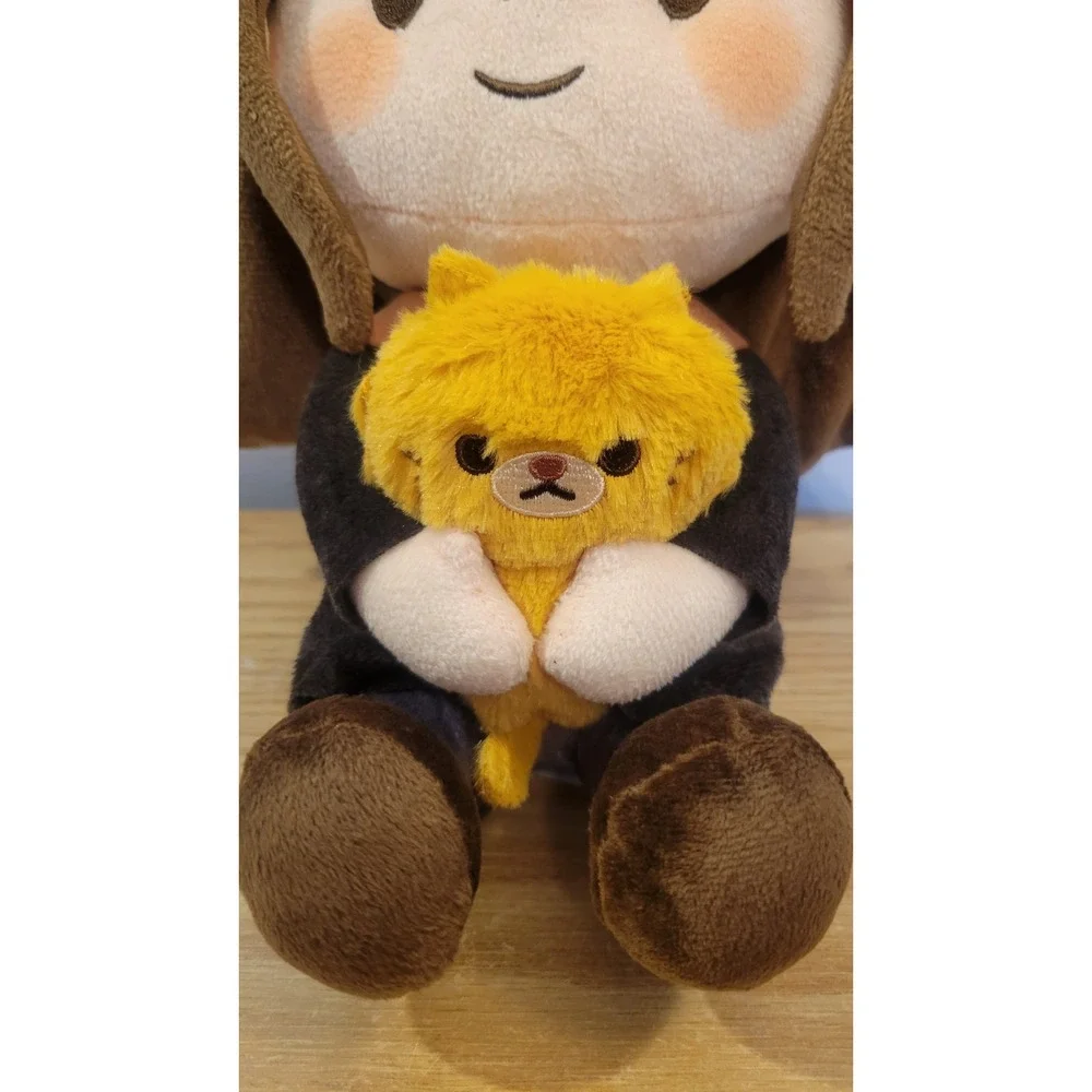 Just Play Harry Potter Hermione Granger Plush Sitting with Crookshanks 10.5 inch